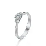 Pierścionek białe złoto z diamentami AJPZ_083